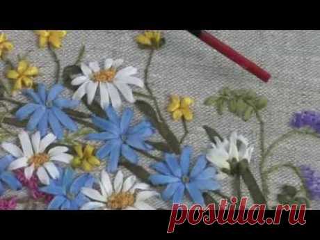 МК &quot;Вышивка лентами, узелки&quot;