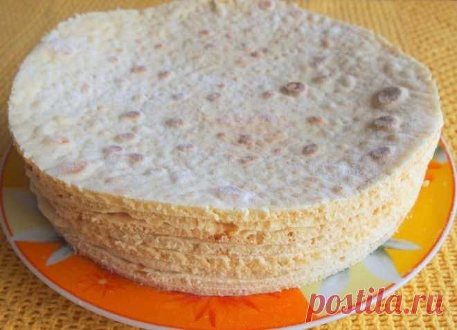 Коржи для торта БЕЗ ДУХОВКИ
Быстро и просто!!!
Коржи для торта в количестве девять - десять штук можно приготовить всего за пол часа. Затем взбить или сварить крем, промазать коржи и получится вкуснейший торт. Рецепт приготовления коржей предлагаем ниже...
Итак, нам нужны такие продукты: двести грамм сметаны и одна чайная ложечка соды пищевой, плюс двести грамм сахарного песка и три стакана муки.
Как готовить тесто для коржей: сметана перекладывается в емкость стеклянную, ...