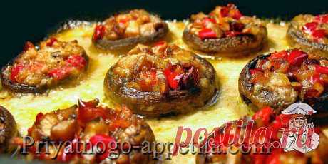 Что приготовить к празднику? Шампиньоны в соусе бешамель - очень вкусные фаршированные грибочки под французским соусом, прекрасное блюдо на любой стол, у Вас обязательно попросят рецепт,  а он здесь