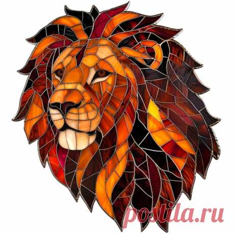 León africano vidriera se aferra ventana pegatina calcomanía película con colores vibrantes regalo único para él amante al aire libre - Etsy Chile