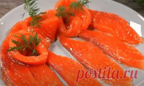 Ресторанная засолка красной рыбы. Даже рыхлая горбуша получится плотная, но мягкая как масло - Будет вкусно - Социальная сеть "МТ.RU"