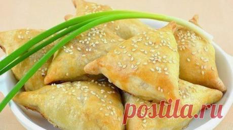 Домашние Рецепты как у мамы: Самса с курицей