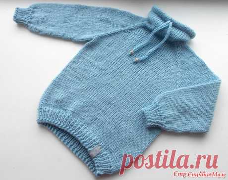 Свитшот детский спицами: вяжем вместе - Хенд-Мейд | HANDMADE - Страна Мам