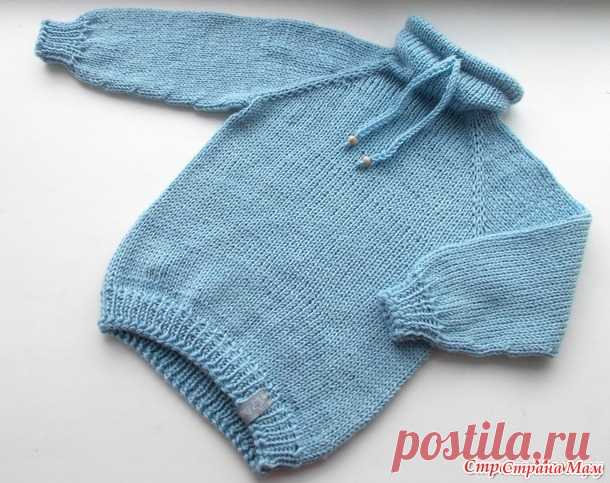 Свитшот детский спицами: вяжем вместе - Хенд-Мейд | HANDMADE - Страна Мам