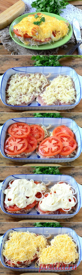 Самые вкусные рецепты: Куриная грудка в шубке под сыром