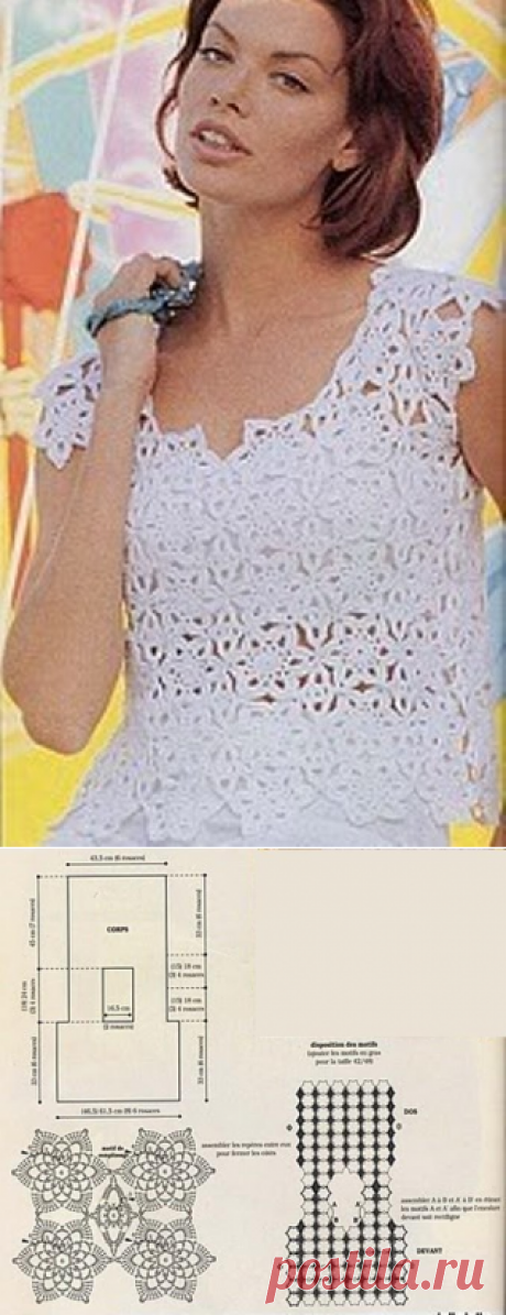 0380 - майки, топи - В'язання для жінок - Каталог статей - Md.Crochet