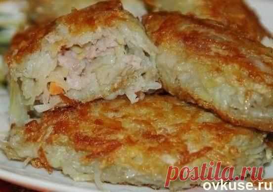 Картофельные зразы с мясным фаршем - Простые рецепты Овкусе.ру