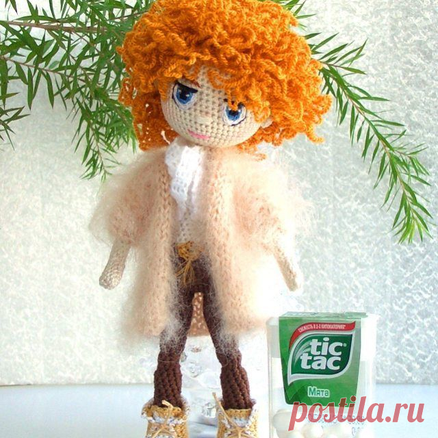 👋Вот такая Рыжая солнечная крошка  куколка получилась!😊. 👌💮Куколка амигуруми 🔆рост  17 см. 💮🔆Полностью на проволочном каркасе. 💮Кардиган и шарфик  снимаются.
💮Самостоятельно стоит с опорой.  Цена куклы: 3 500₽ (с доставкой по РФ)
👛 Оплата: PayPal,  Visa, Сбербанк
👌 Doll amigurumi
💮height s 17 cm.
💮Completely on a wire framework.
💮Cardigan and a scarf are removed.
💮🔆 Independently costs with a support. 💰  Doll price: 65$ (delivery is included) 💰 Payment: PayPal, Visa, Sberbank