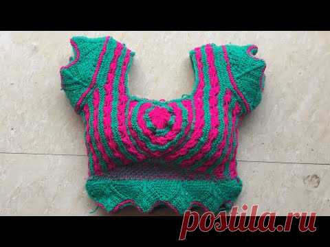 New design ladies blouse (part-1)