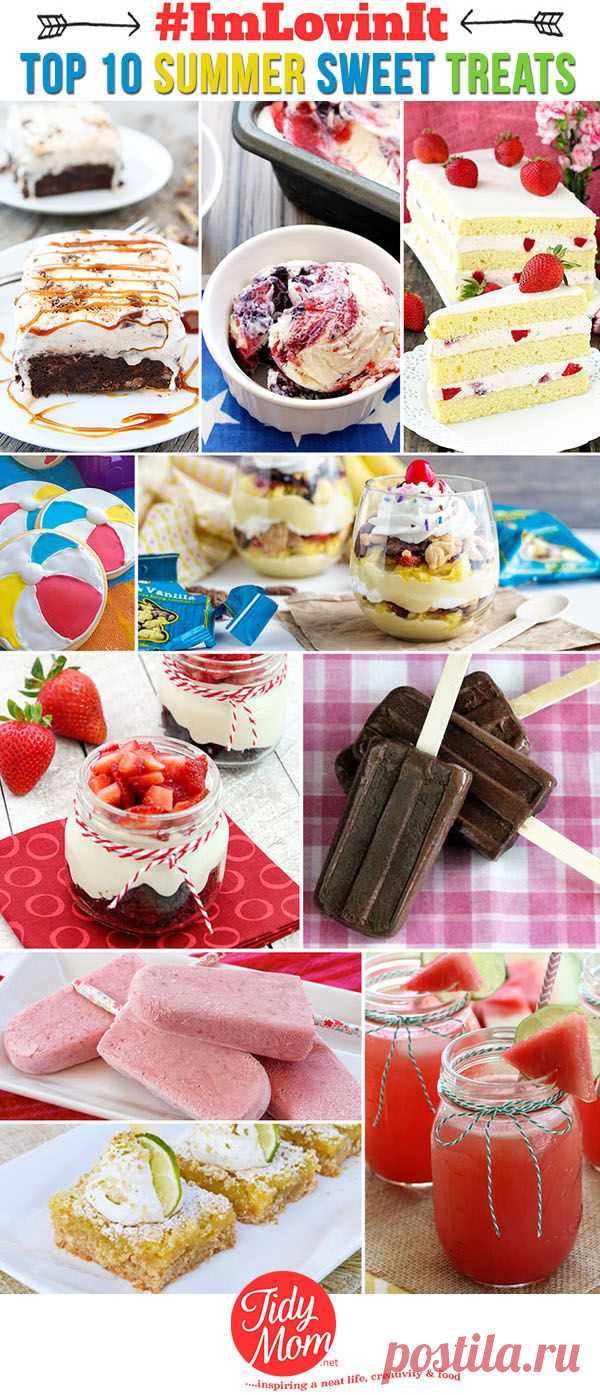 Top 10 Summer Sweet Treat Recipes | TidyMom