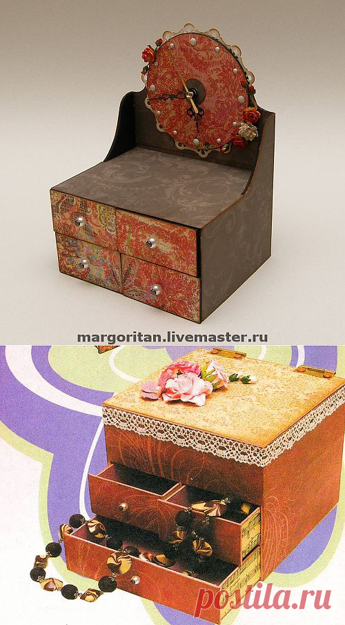Скрап-комоды / Поделки из бумаги, Скрапбукинг / В рукоделии