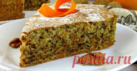 Как приготовить тыквенный пирог с орехами - Со Вкусом