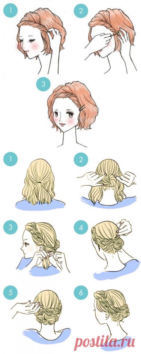 15 простых причесок, которые осилит даже ребенок