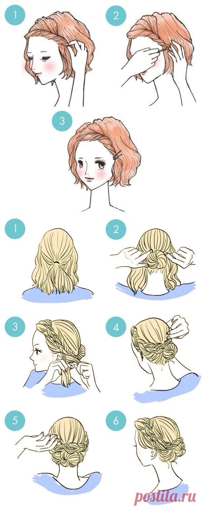 15 простых причесок, которые осилит даже ребенок
