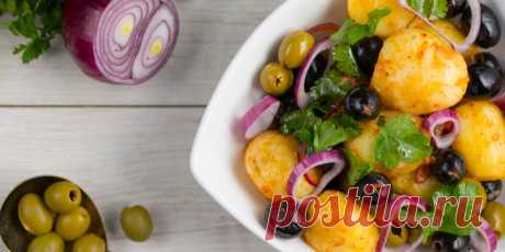 МАРОККАНСКИЙ КАРТОФЕЛЬНЫЙ САЛАТ