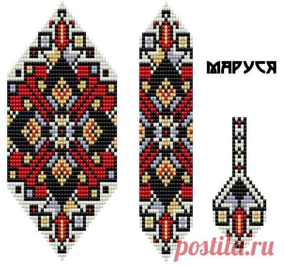 (2) Новости | Схеми бісер (loom beading patterns)