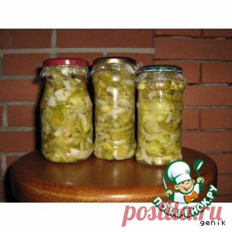 Салат из зеленых помидоров - кулинарный рецепт