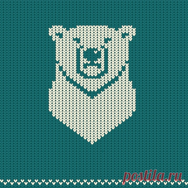 Вязаный узор с белым медведем. праздничный свитер | Премиум векторы Скачай это Премиум вектор на тему Вязаный узор с белым медведем. праздничный свитер и открой для себя более 141 миллионов профессиональных графических ресурсов на Freepik. #freepik #вектор #свитер #полярныймедведь #открытказима