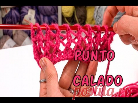 PUNTO CALADO. COMO  SE HACE
