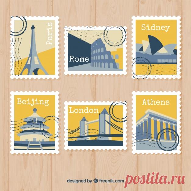 Коллекция современных желтых путевых марок Более миллиона свободных векторов, PSD, фотографии и бесплатные иконки. Эксклюзивные халявы и все графические ресурсы, которые необходимые для ваших проектов