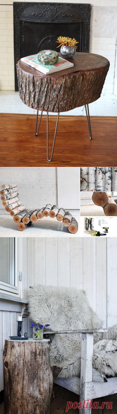 Интерьерное ...вписываем в декор натуральные материалы.