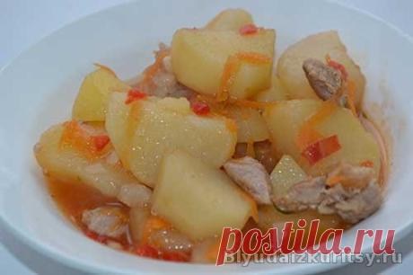 Тушеная картошка с мясом - Кулинарные рецепты с фото - Кулинарный форум