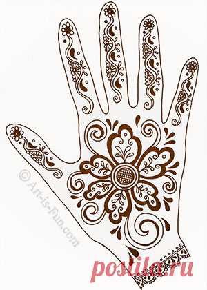 Henna Hand Designs Art Lesson: Make a Unique Self-Portrait — Art is Fun