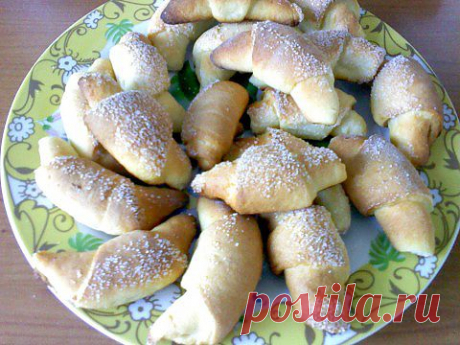 Рогалики с курагой | Четыре вкуса