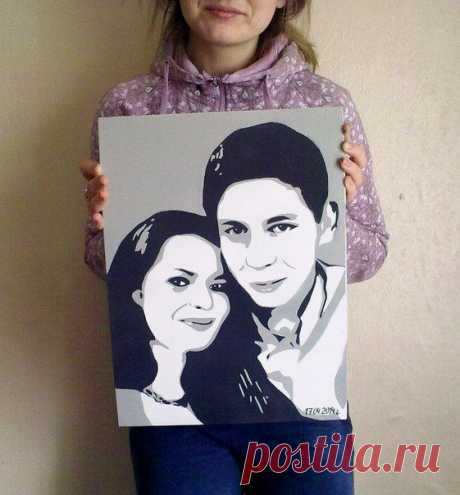 от Ани мужу)