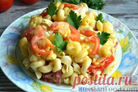 МАКАРОНЫ С СЫРОМ