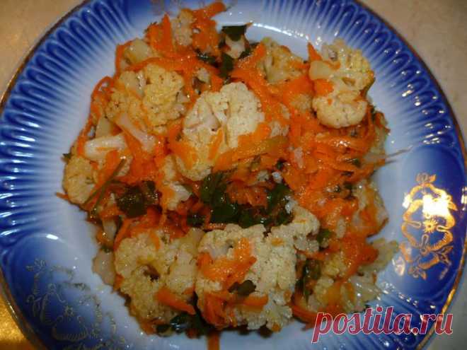 Рецепты_Закуска_Соленья_Цветная капуста по-корейски