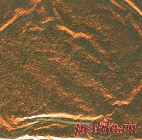 Средство для золочения KER03F Фольга для золочения, 14х14 см медный - цена, фото | Купить материал для золочения в интернет-магазине «Первый Рукодельный»