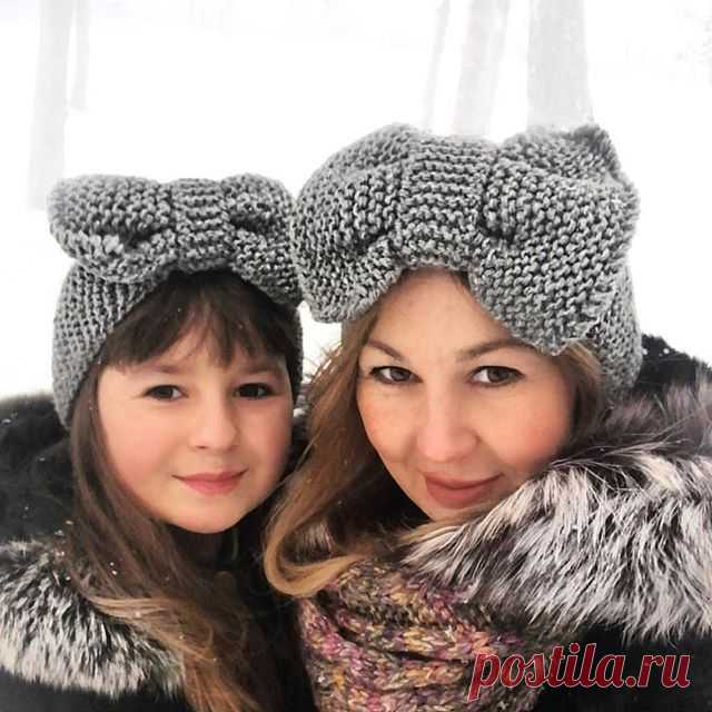 Повязка бант солоха family look