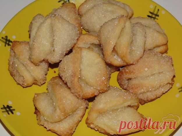 Конвертики в сахаре - пошаговый рецепт с фото