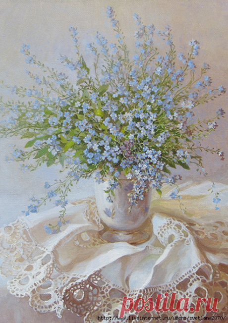 ЛЕГЕНДЫ О НЕЗАБУДКЕ Легенды о незабудке








 Мне почему-то снились незабудки - Рассыпанная в травах бирюза. Они смотрели пристально и чутко, Как будто чуть печальные глаза. Я не забуду хрупкое цветенье, Синь лепестко…