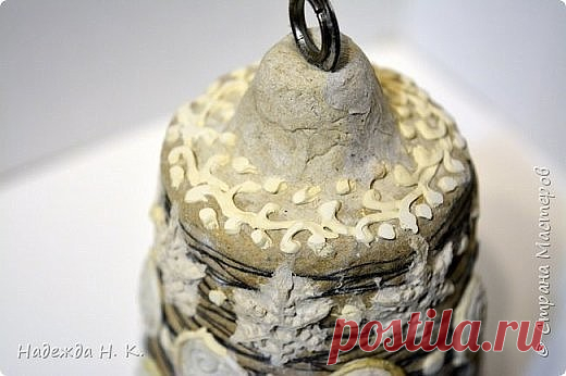 Бронзовые колокольчики из папье-маше