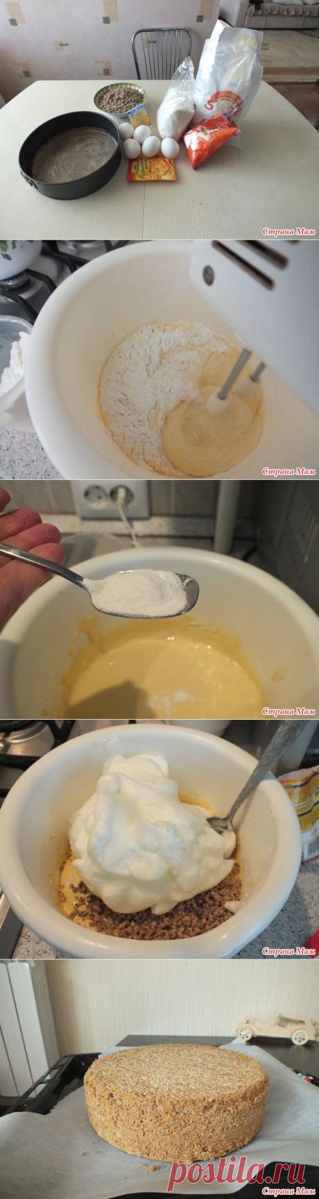 МК ореховый бисквит + бонус крем из маскарпоне. Много фото - &quot;ВКУСНОСТИ ИЗ МАСТИКИ&quot; И Экзотические Сладости!!!!! - Страна Мам