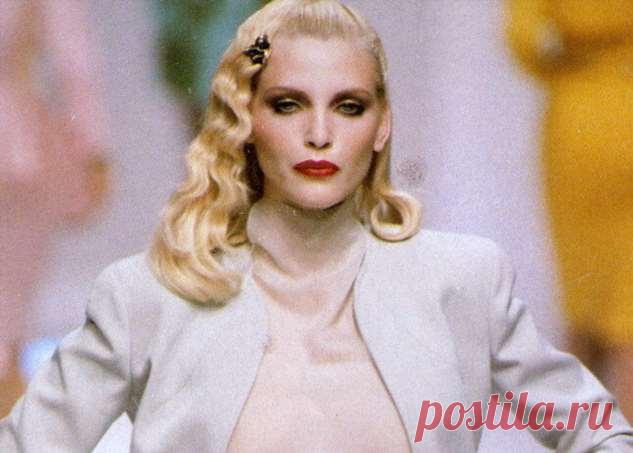 Самые длинные ноги подиумов 90-х: немецкая красавица Надя Ауэрманн | Офигенная