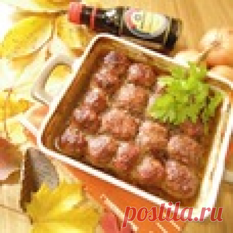 Фрикадельки с овощным соусом - кулинарный рецепт