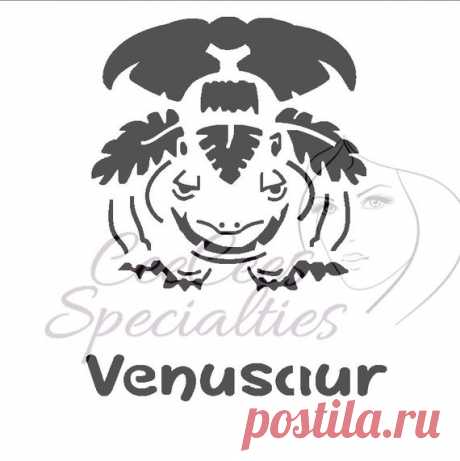 Poke - Venusaur When creating designs I always have a cake or cookie in mind, but every stencil is made to order and can be used many different ways no matter the crafting project you have in mind! You are purchasing a brand new 7 mil 100% Clear Acetate Stencil, safe to use on your food products,