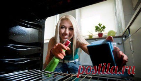 ЧИСТИМ ДУХОВКУ