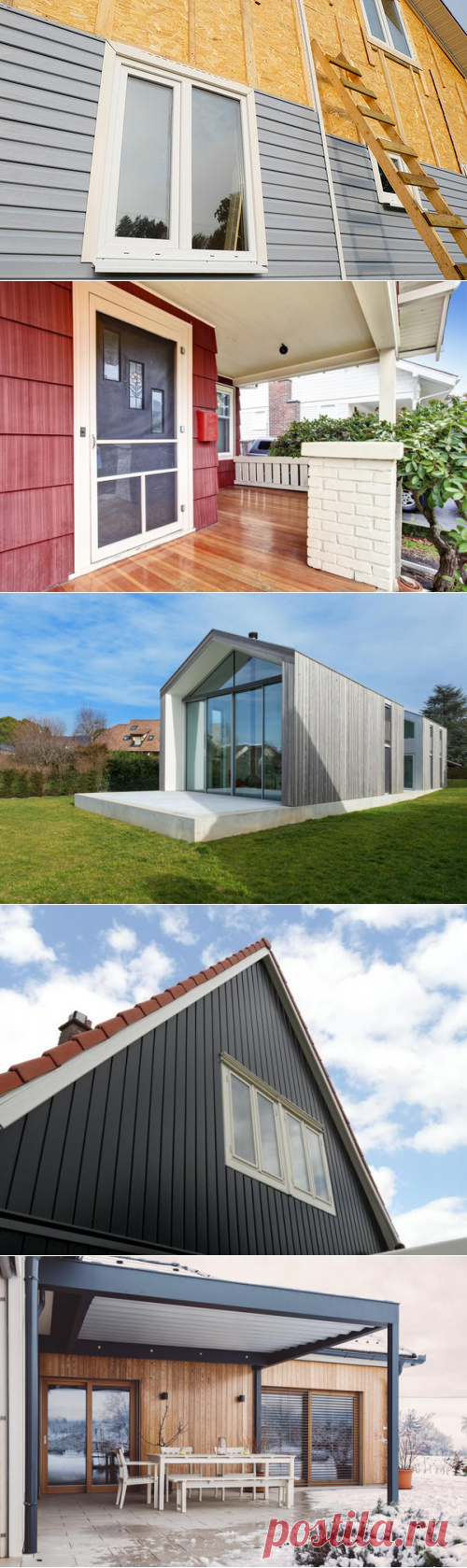 Чем обшить дачный домик: обзор вентилируемых фасадов