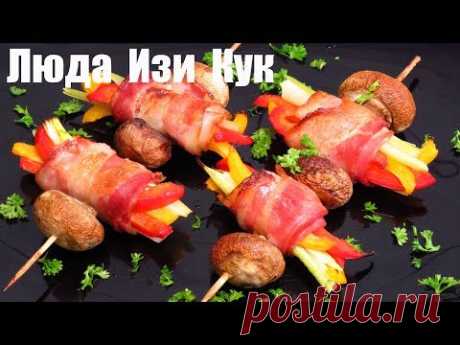 ОВОЩНОЙ ШАШЛЫК в духовке или на гриле в азиатском стиле Вкусно Быстро и Просто Азиатская Кухня