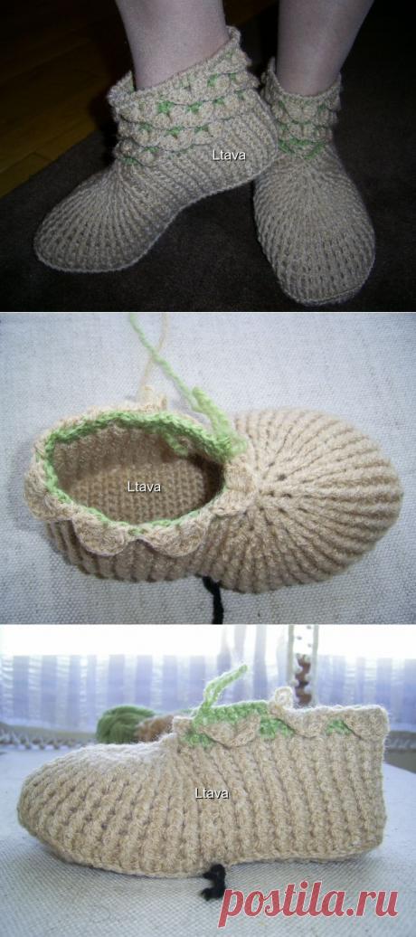 Боты &quot;Крокодильчики&quot; мастер класс.