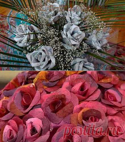 Мастера рукоделия - рукоделие для дома. Бесплатные мастер-классы, фото и видео уроки - Цветы из ткани, бумаги и сухоцветы