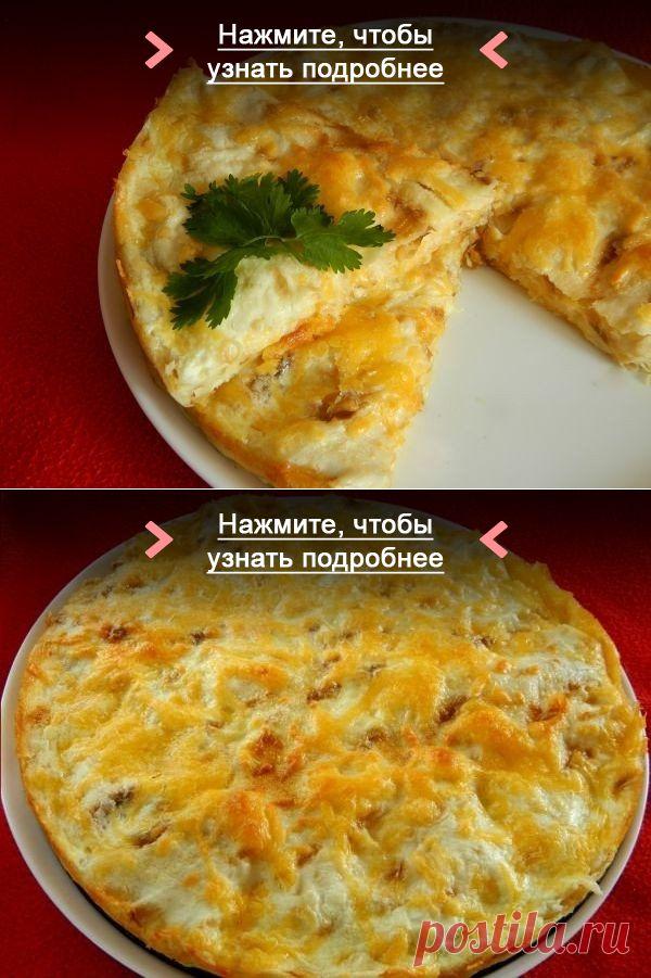 Как приготовить пирог из лаваша с сыром - рецепт, ингридиенты и фотографии