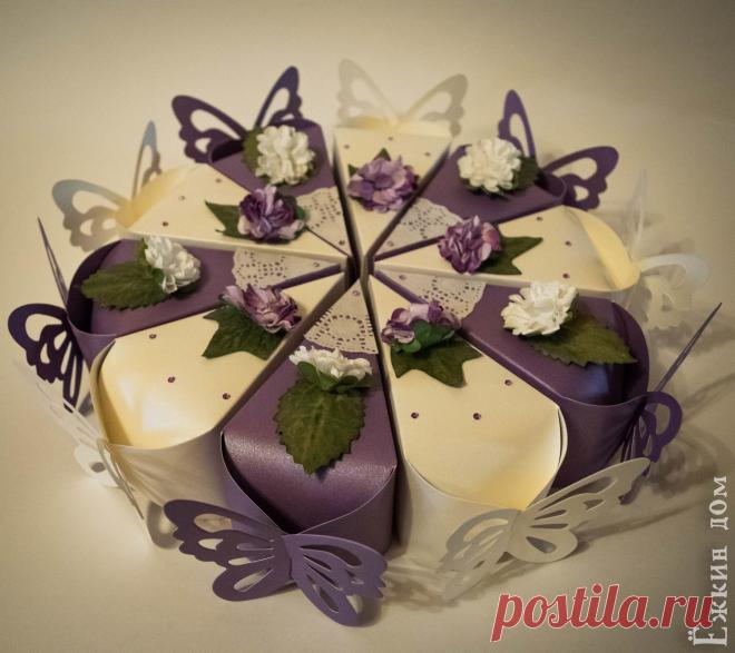 Купить Бумажный торт с сюрпризом 