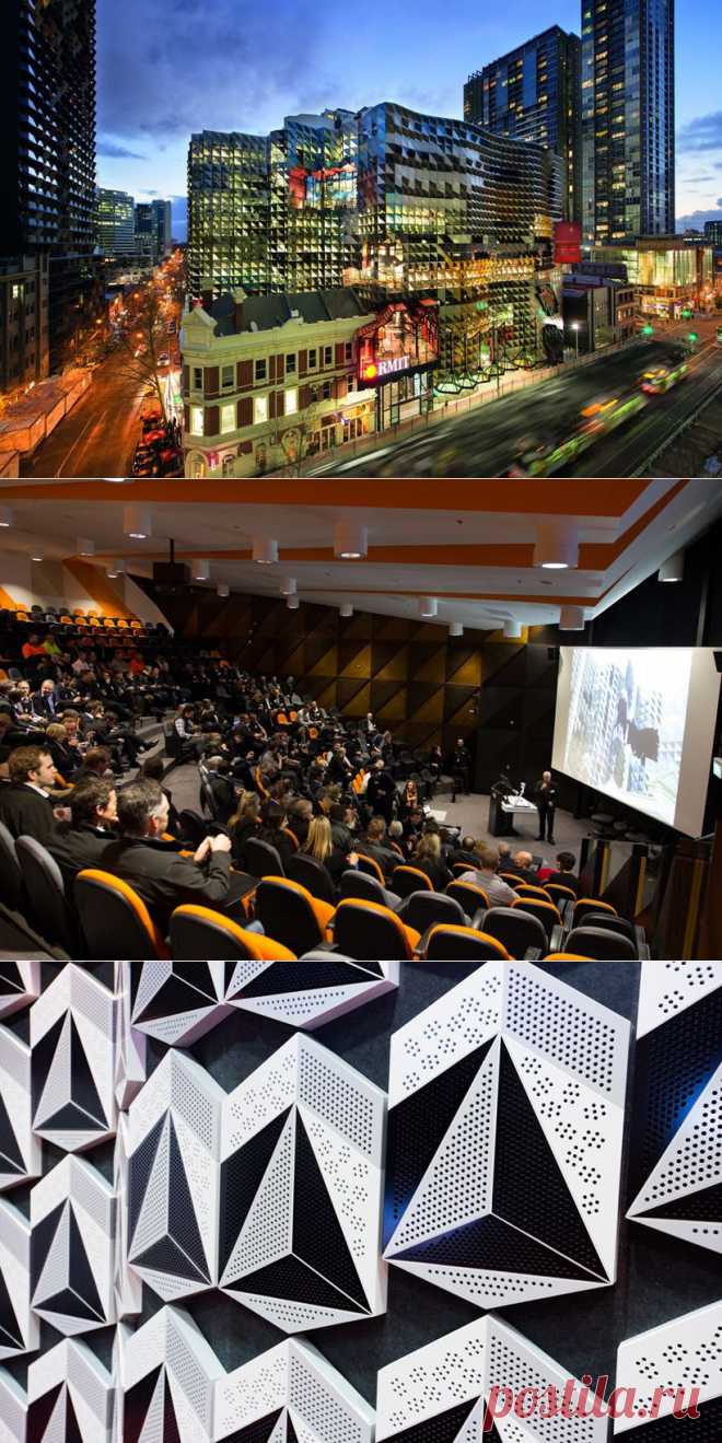 Новый учебный корпус Swanston университета RMIT в Мельбурне | Design Zoom