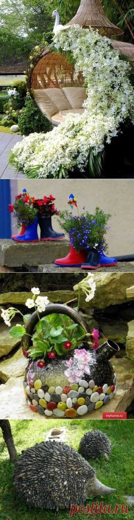 Интересные идейки для дома и дачи | Золотые Руки