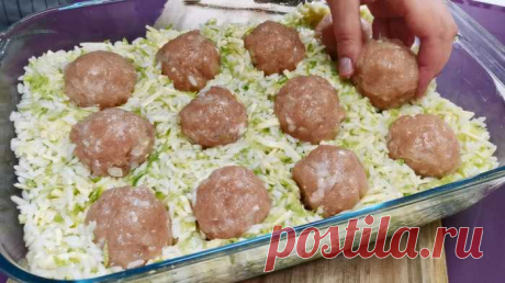 Закладываю фрикадельки в тёртые кабачки: вкусный ужин для всей семьи — Сад Заготовка